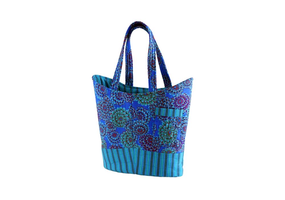 Quilted Tote Bag - Sewhubs